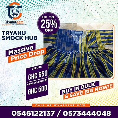 Buy Ghanaian Smocks Online | Cultural Fugu & Batakari � Tryahu